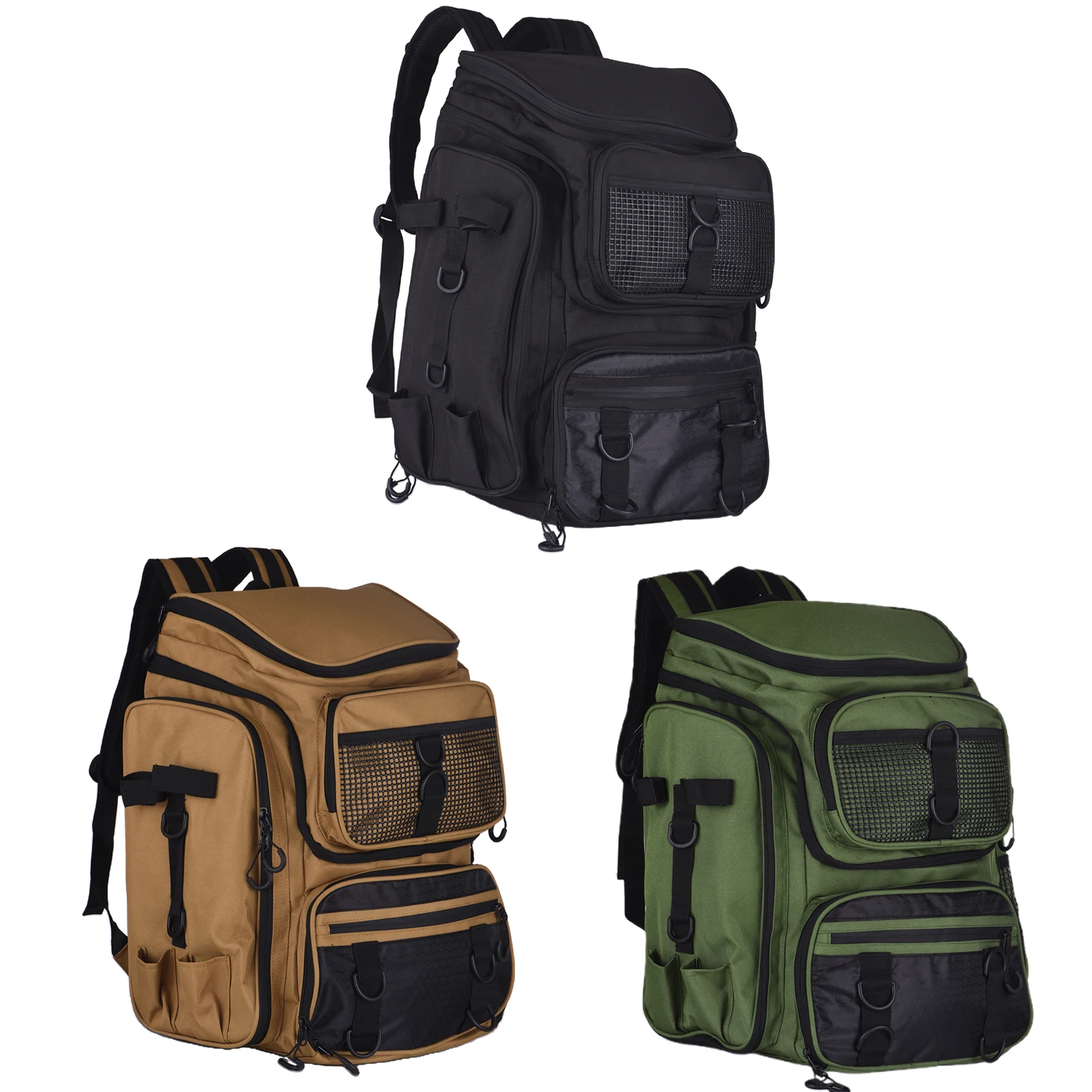 Oxford Cloth Fishing Backpack Outdoor Fishing Backpack Large Capacity Fishing Bag Multiuse Oxford Cloth Fishing Gears Bag
Oxford Cloth Fishing Backpack Outdoor Fishing Backpack Large Capacity Fishing Bag Multiuse Oxford Cloth Fishing Gears Bag