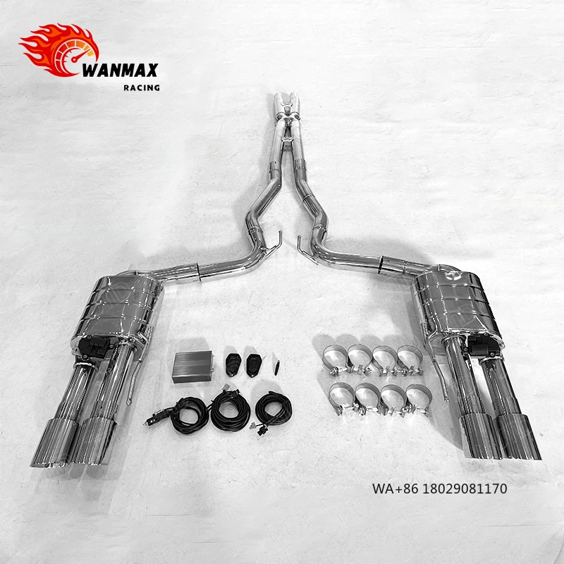 New Stock High Performance Valvetronic Stainless Steel Exhaust System for GT S550 5.0L V8 Active Valve
New Stock High Performance Valvetronic Stainless Steel Exhaust System for GT S550 5.0L V8 Active Valve