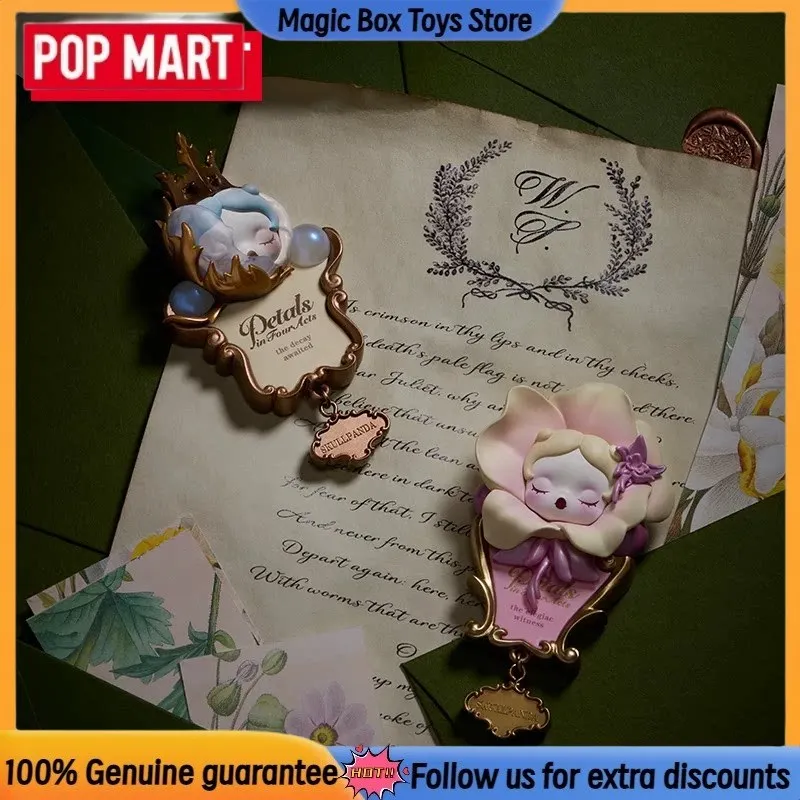 NEW POPMART Skullpanda Petals In Four Acts Series Fridge Magnet Blind Box Decorative Home Decoration Collectible Ornament Gift
NEW POPMART Skullpanda Petals In Four Acts Series Fridge Magnet Blind Box Decorative Home Decoration Collectible Ornament Gift