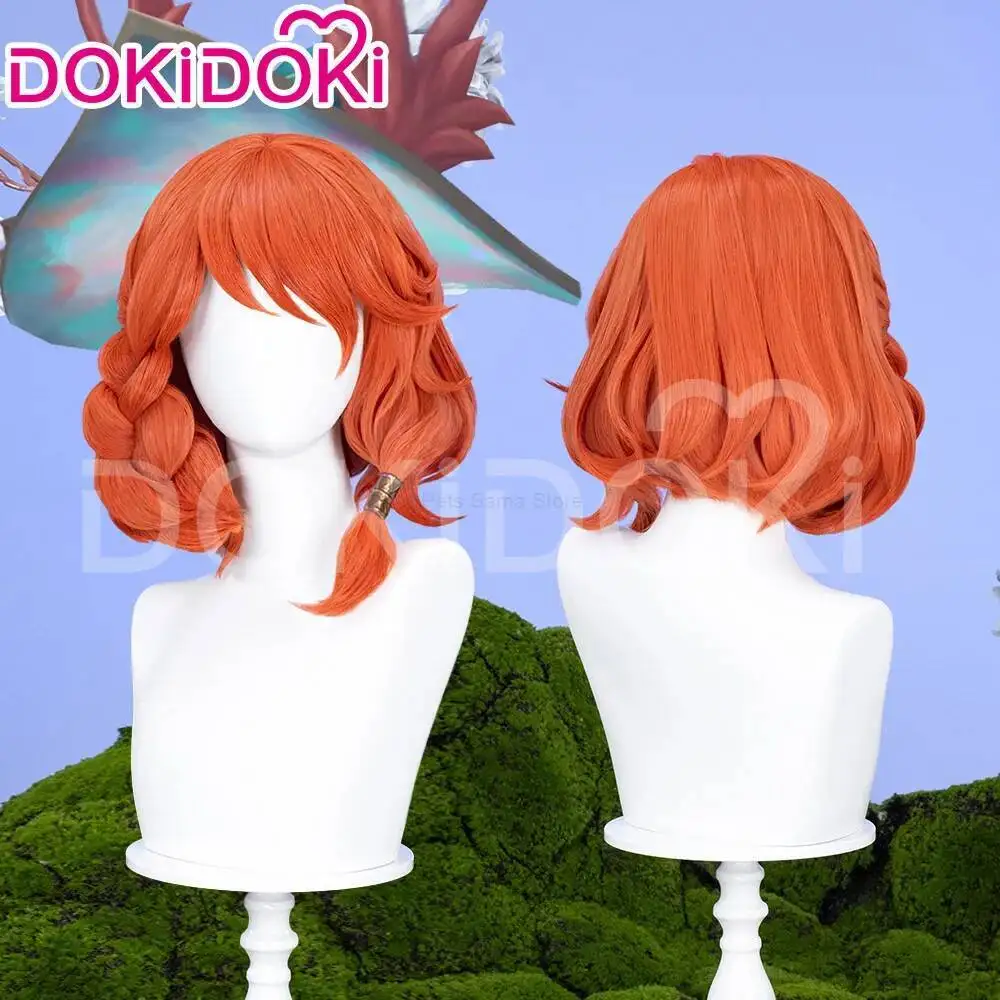 DOKIDOKI Anime Game Wigs Alora Cosplay Wig With Braided Ponytail Orange Medium-long Hair Party Cosplay Wig
DOKIDOKI Anime Game Wigs Alora Cosplay Wig With Braided Ponytail Orange Medium-long Hair Party Cosplay Wig