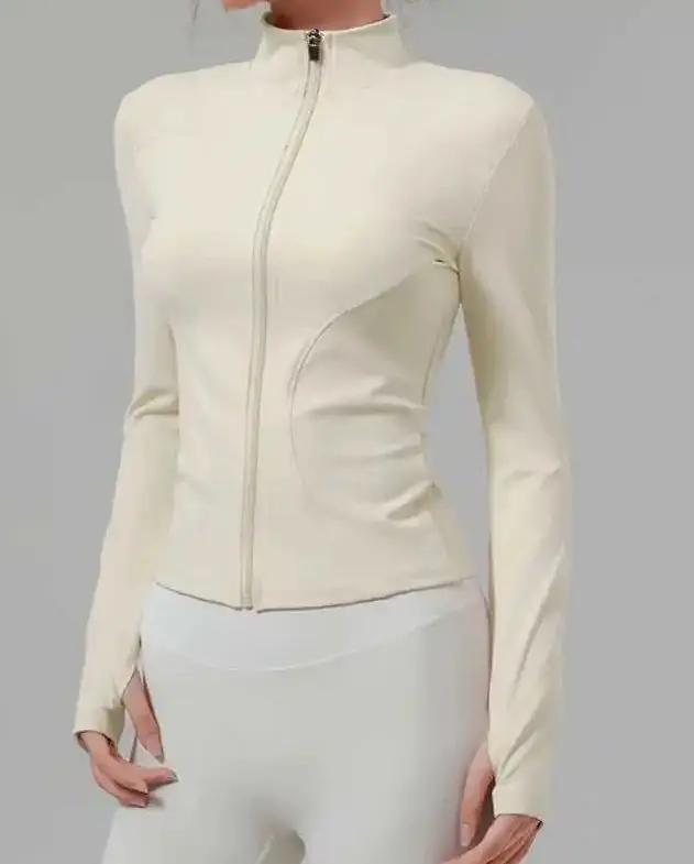 Autumn and winter slim fit fleece sports jacket, outdoor running and fitness top, women's casual stand collar jacket
Autumn and winter slim fit fleece sports jacket, outdoor running and fitness top, women's casual stand collar jacket
