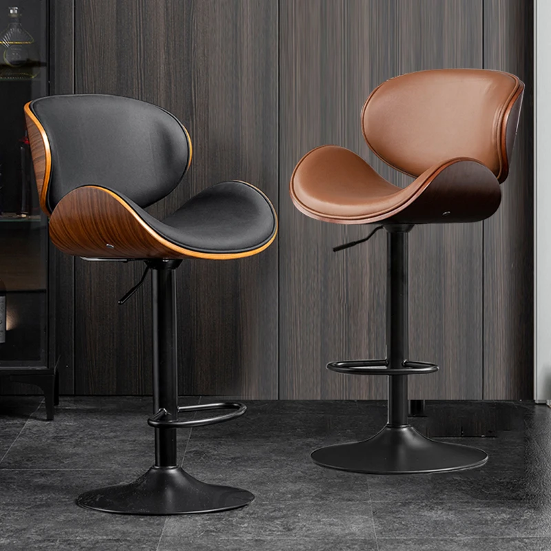 Leather Adjustable Bar Chairs Modern Nordic Long Gaming Design Black Gray Long Bar Chairs Arm Aesthetic Sillas Trendy Furniture
Leather Adjustable Bar Chairs Modern Nordic Long Gaming Design Black Gray Long Bar Chairs Arm Aesthetic Sillas Trendy Furniture