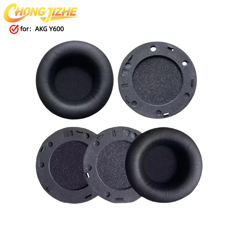 CHONGJIZHE Replacement Protein Leather Ear Pads With buckle Cushion Cover Earpads For AKG Y600 Headset 
CHONGJIZHE Replacement Protein Leather Ear Pads With buckle Cushion Cover Earpads For AKG Y600 Headset