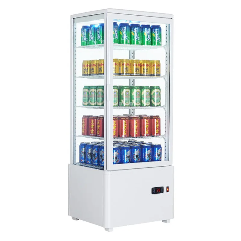 Supply refrigerated and fresh-keeping display cabinet string cake beverage vertical small freezer air-cooled defogging
Supply refrigerated and fresh-keeping display cabinet string cake beverage vertical small freezer air-cooled defogging