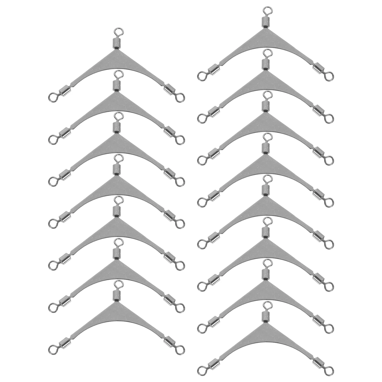 15 Pcs Rolling and Rotating Fishing Gear Barrel Swivels Connector Connectors Stainless Equipment Hook
15 Pcs Rolling and Rotating Fishing Gear Barrel Swivels Connector Connectors Stainless Equipment Hook