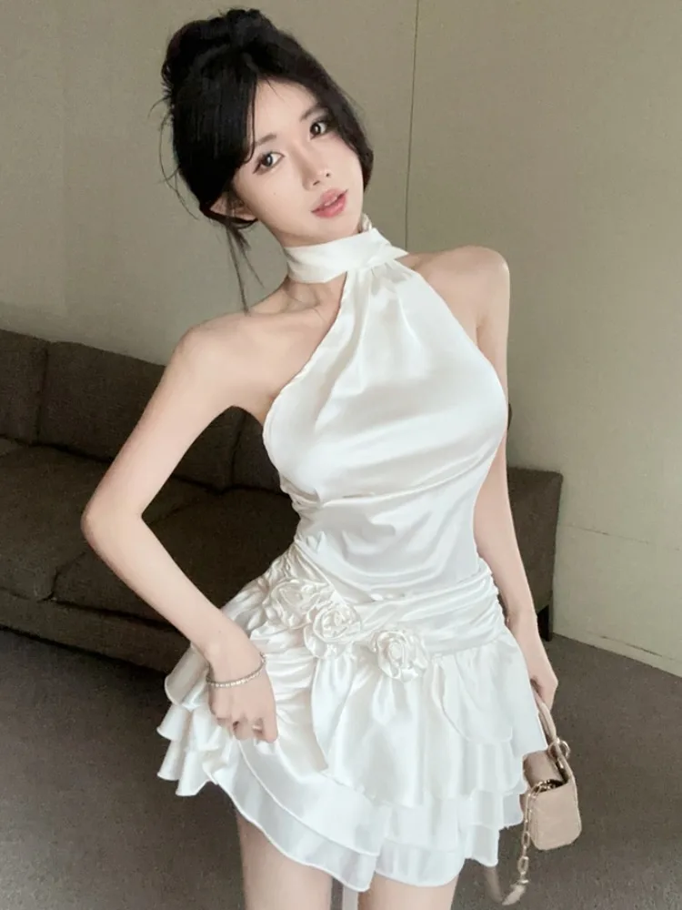 Новое женское платье Sweet Pure Desire Style: короткое, с цветочным 3D-принтом, на бретельках, с открытой спиной, с завышенной талией, весна-лето, в стиле «торт»
Новое женское платье Sweet Pure Desire Style: короткое, с цветочным 3D-принтом, на бретельках, с открытой спиной, с завышенной талией, весна-лето, в стиле «торт»