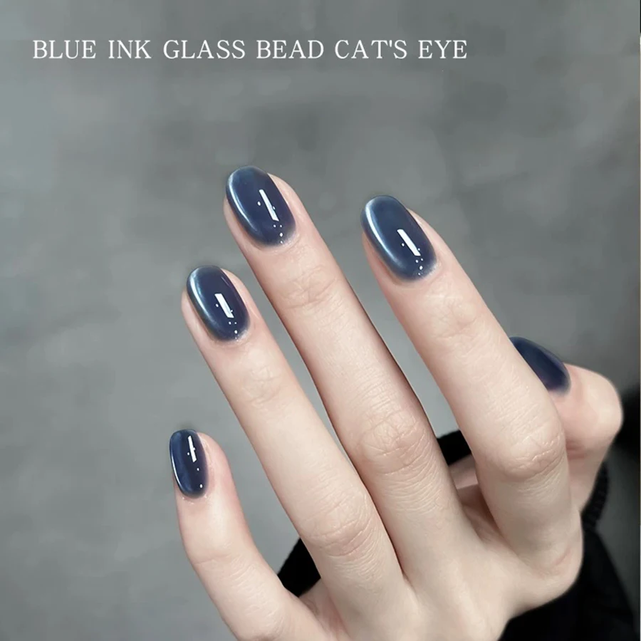 WS 1Pcs Blue Ink Cat Eye Gel Nail Polish 2025 New Summer Pop Flash Cat Eye Nail Polish Nail Art Nail Supplies
WS 1Pcs Blue Ink Cat Eye Gel Nail Polish 2025 New Summer Pop Flash Cat Eye Nail Polish Nail Art Nail Supplies