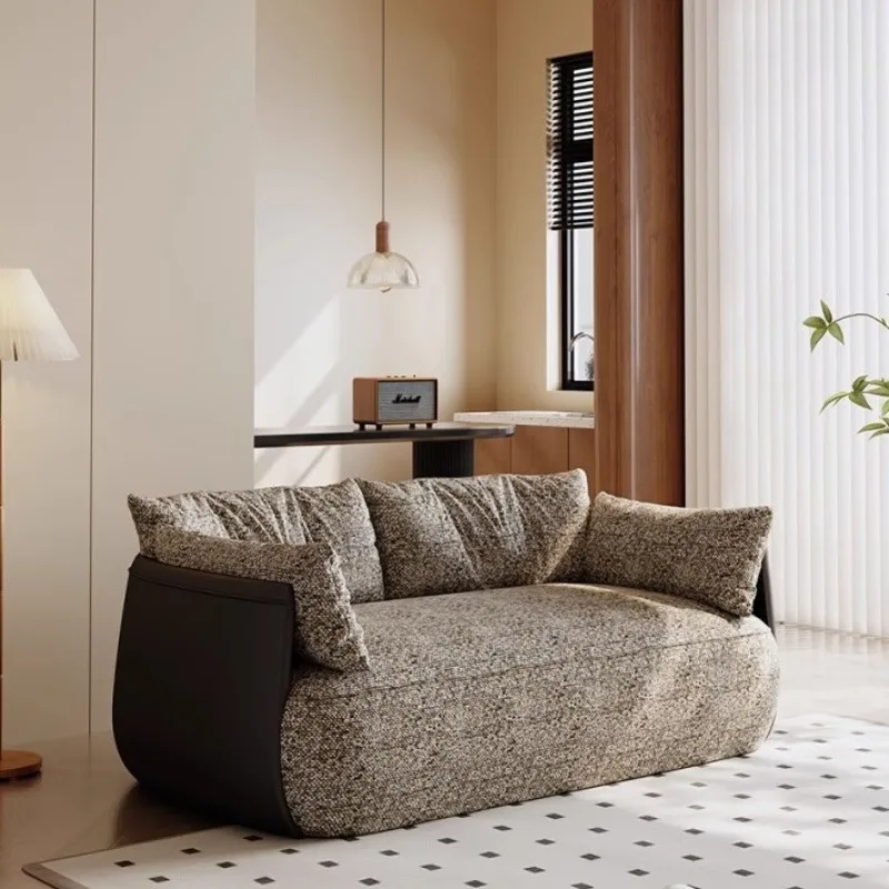 Medieval cotton and linen fabric single sofa chair Nordic sofa recliner
Medieval cotton and linen fabric single sofa chair Nordic sofa recliner