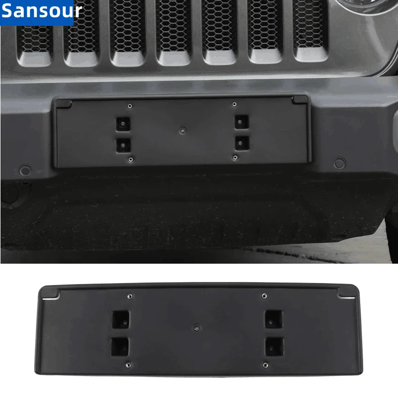 License Plate Bracket for Jeep Wrangler JL 2018+ ABS Car Front License Plate Holder for Jeep Wrangler 2018-2023 Car Accessories
License Plate Bracket for Jeep Wrangler JL 2018+ ABS Car Front License Plate Holder for Jeep Wrangler 2018-2023 Car Accessories