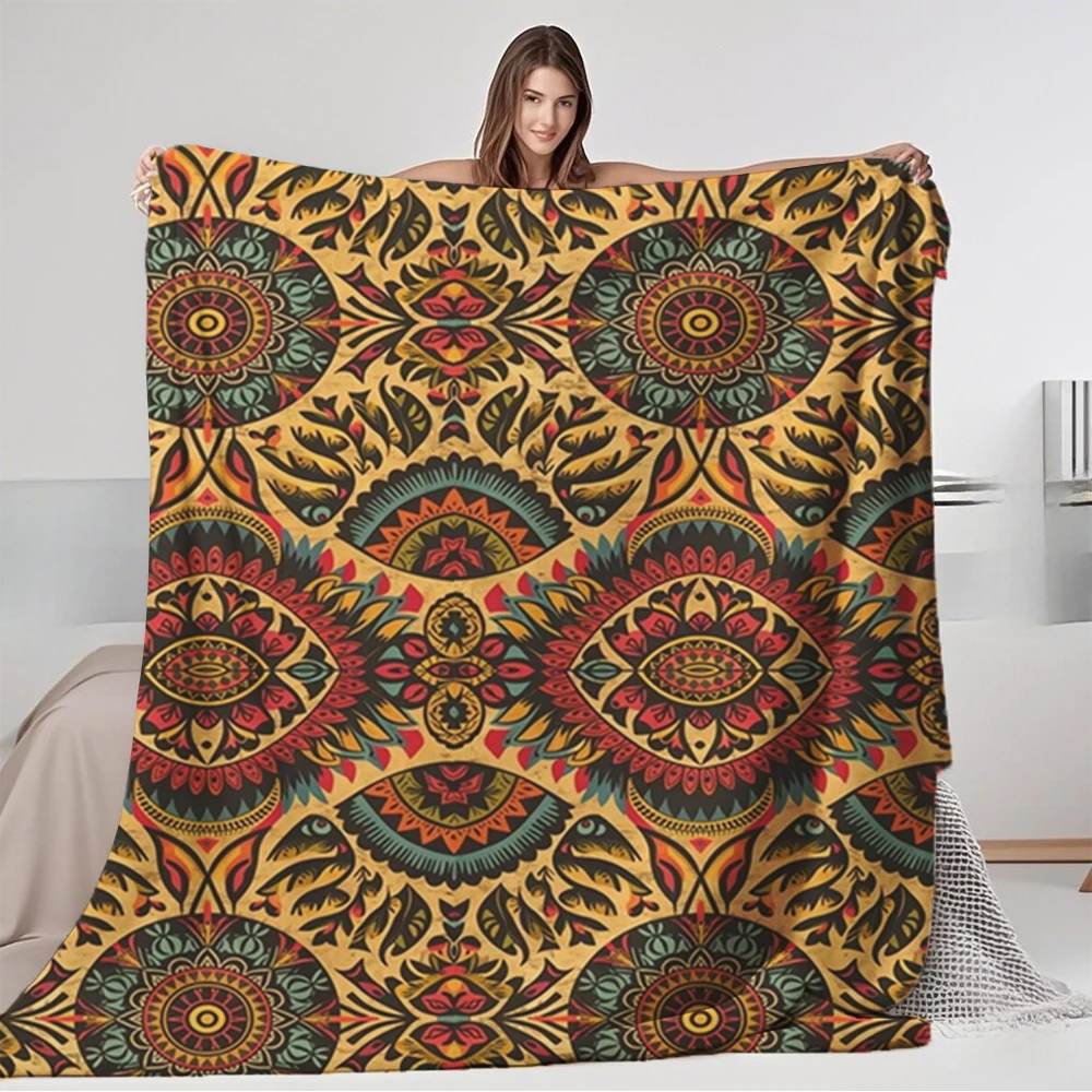 Thoughtful Gift Flannel Bed Blanket Colorful Tribal Indian Patterns Luxury Premium Bedding Plush Throw With Odor-resistant
Thoughtful Gift Flannel Bed Blanket Colorful Tribal Indian Patterns Luxury Premium Bedding Plush Throw With Odor-resistant
