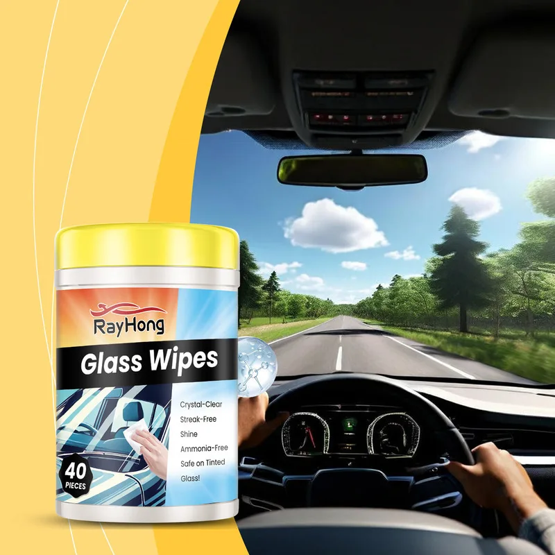 Car Rearview Mirror Glass Wipes Anti Fog Oil Stain Removal Renovation Universal Fit All Car Glass Surfaces
Car Rearview Mirror Glass Wipes Anti Fog Oil Stain Removal Renovation Universal Fit All Car Glass Surfaces