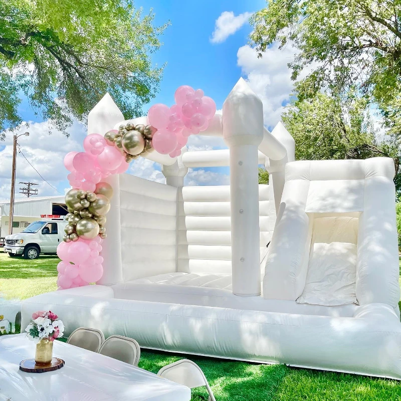 Commercial White Wedding Inflatable Bouncy Castle Bounce House Bridal Bounce for Wedding Decoration
Commercial White Wedding Inflatable Bouncy Castle Bounce House Bridal Bounce for Wedding Decoration