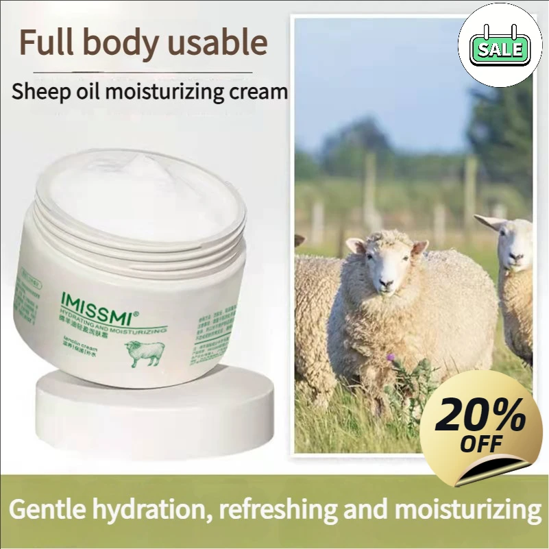 Sheep Oil essence Moisturizing Cream Skin Care Product Moisturizing Body lotion Women's and Men's Moisturizing face cream
Sheep Oil essence Moisturizing Cream Skin Care Product Moisturizing Body lotion Women's and Men's Moisturizing face cream