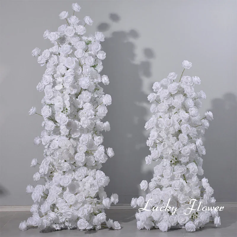 White Color Stand Flower Row Wedding Decoration Artificial Floral Backdrop Arrangement Long Runner Flower Row Party Event Props
White Color Stand Flower Row Wedding Decoration Artificial Floral Backdrop Arrangement Long Runner Flower Row Party Event Props