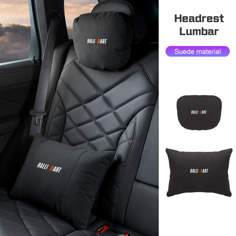 Suede Car Neck Pillow Lumbar Support For Mitsubishi Ralliart Lancer EX Outlander ASX Breathable Soft Waist Cushion Accessories
Suede Car Neck Pillow Lumbar Support For Mitsubishi Ralliart Lancer EX Outlander ASX Breathable Soft Waist Cushion Accessories