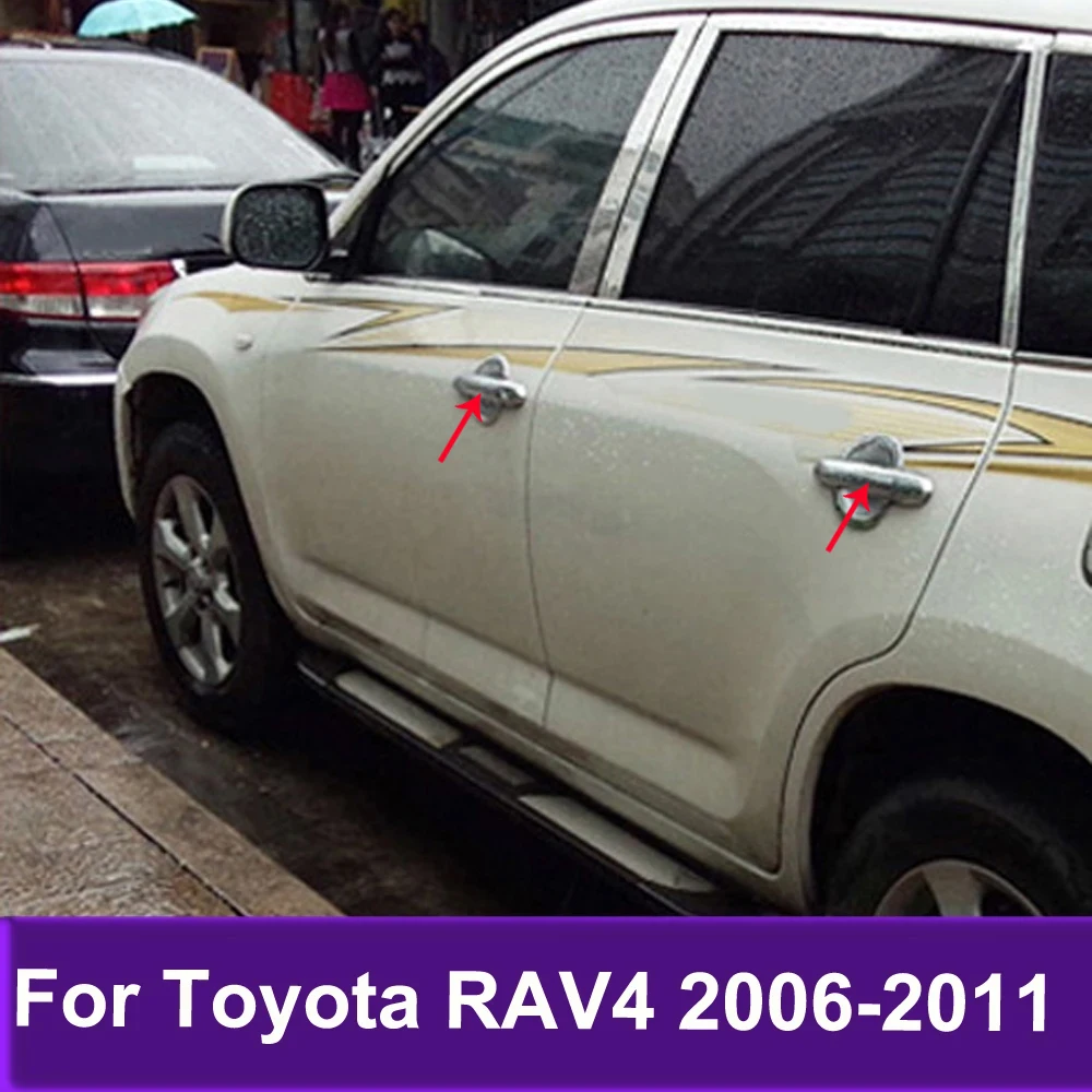 Chrome Side Door Handle Cover Trim For Toyota RAV4 RAV 4 2006 2007 2008 2009 2010 2011 Styling Accessories Sticker
Chrome Side Door Handle Cover Trim For Toyota RAV4 RAV 4 2006 2007 2008 2009 2010 2011 Styling Accessories Sticker