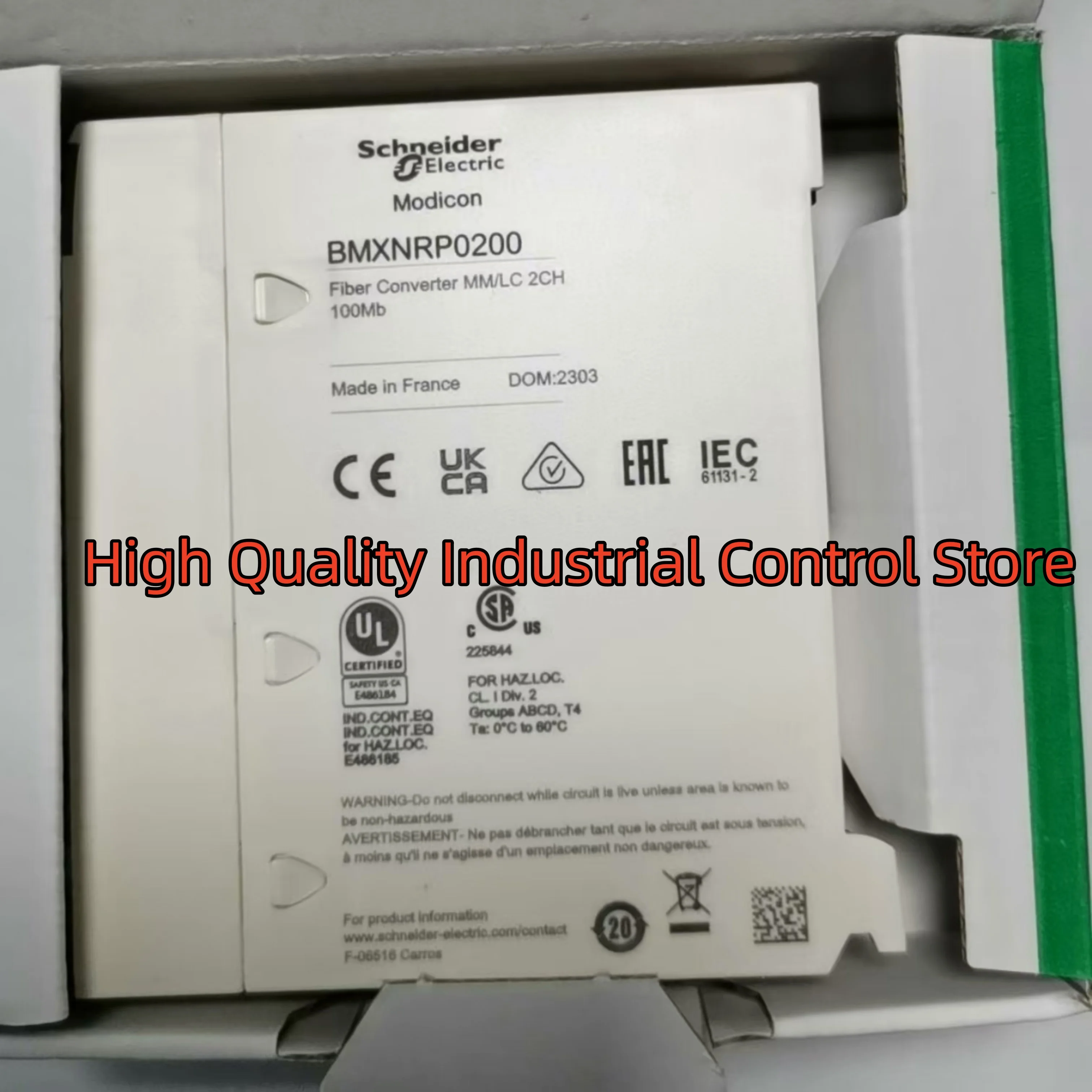 Совершенно новый сервопривод LXM32MD18M2
Совершенно новый сервопривод LXM32MD18M2