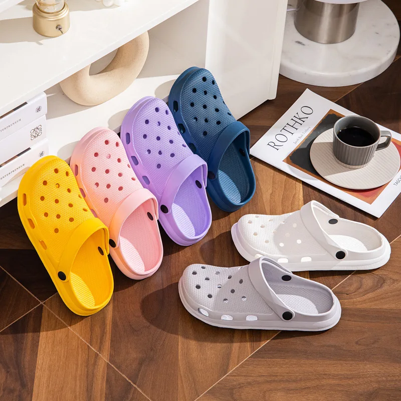 Custom EVA Clogs Home and Outdoor Use, Non-Slip Waterproof Style Garden Slippers, Fashionable Slippers
Custom EVA Clogs Home and Outdoor Use, Non-Slip Waterproof Style Garden Slippers, Fashionable Slippers