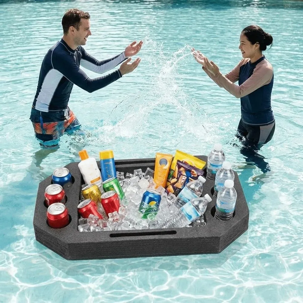 Beverage Rack Multi-Function Floating Drink Rack Multi-Hole Stable Pool Drink Float Waterproof Cup Holder Resort
Beverage Rack Multi-Function Floating Drink Rack Multi-Hole Stable Pool Drink Float Waterproof Cup Holder Resort