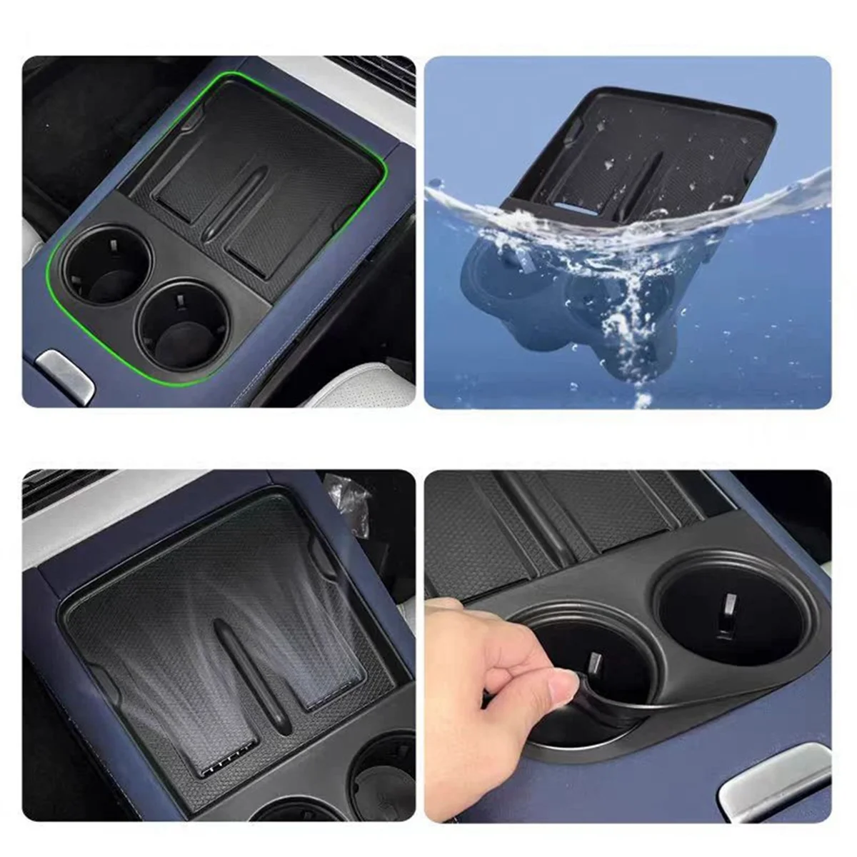 Прочный автомобильный силиконовый держатель для стакана с беспроводной зарядкой для воды, вставная накладка для Xpeng
Прочный автомобильный силиконовый держатель для стакана с беспроводной зарядкой для воды, вставная накладка для Xpeng