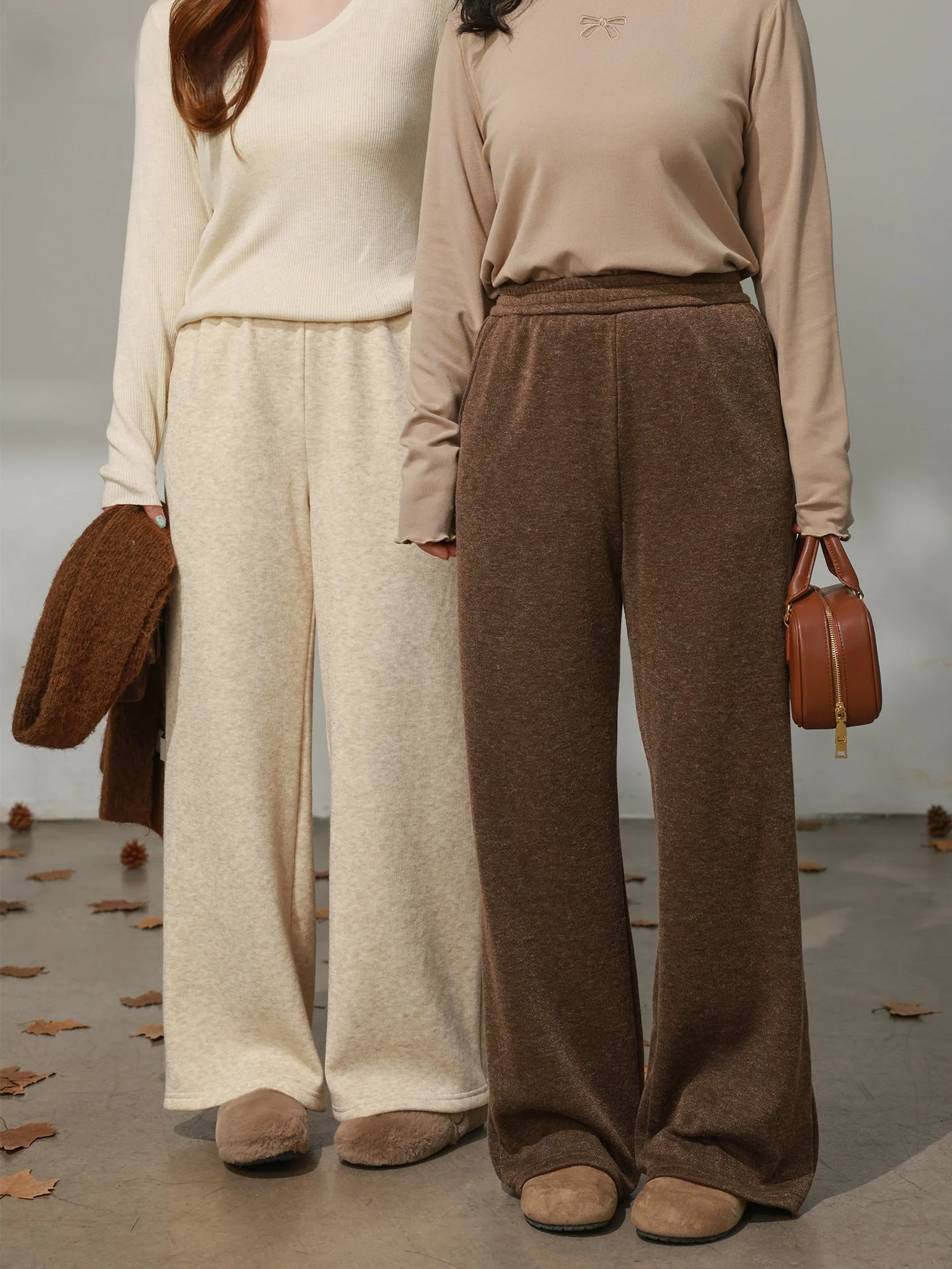 Большие размеры, вязаные широкие повседневные брюки на подкладке для женщин, осень-зима, высокая талия, прямой крой, для похудения, модные
Большие размеры, вязаные широкие повседневные брюки на подкладке для женщин, осень-зима, высокая талия, прямой крой, для похудения, модные