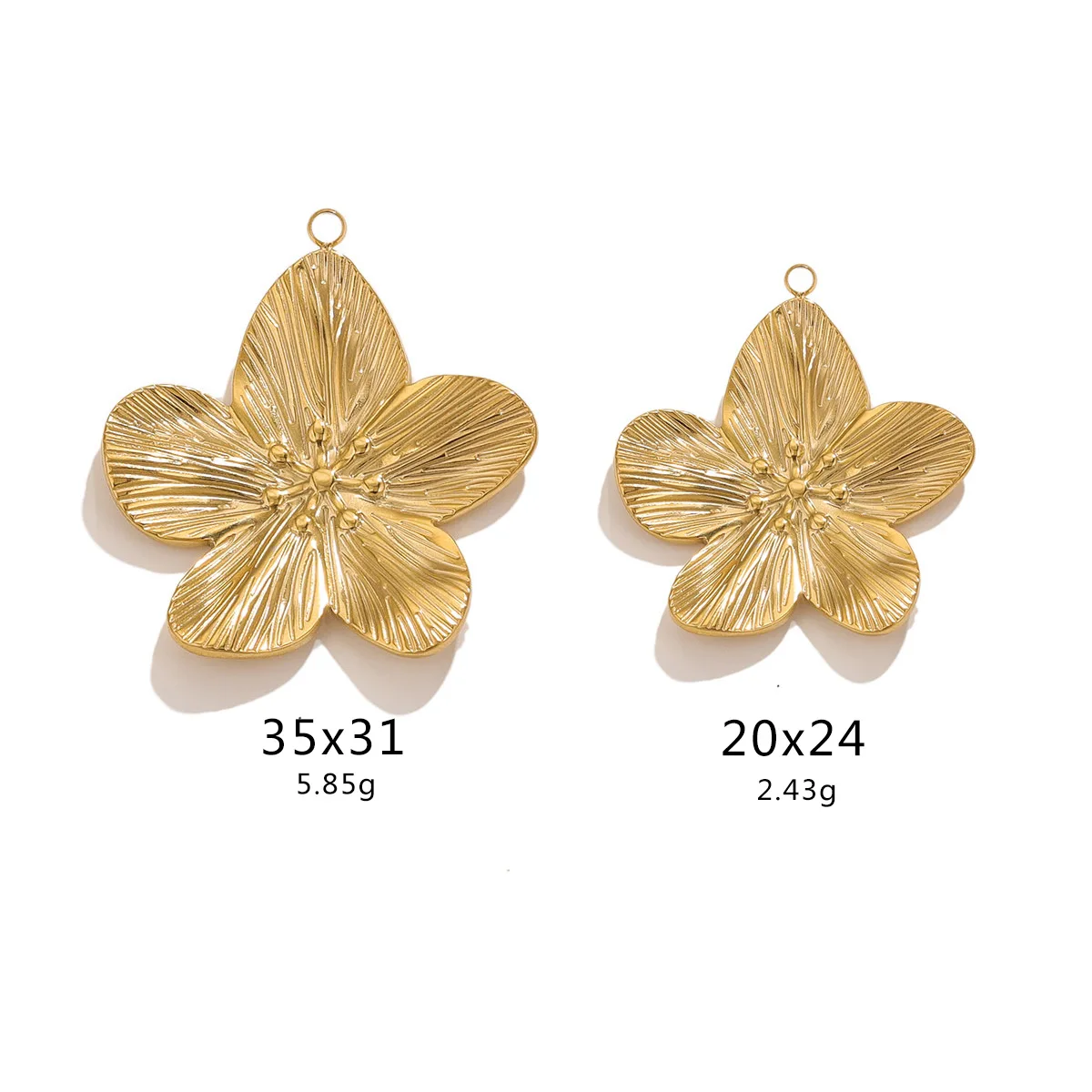 10 Pieces Stainless Steel Vintage DIY Flower Pendant Necklace Earring Pendant Fashion Accessories
10 Pieces Stainless Steel Vintage DIY Flower Pendant Necklace Earring Pendant Fashion Accessories