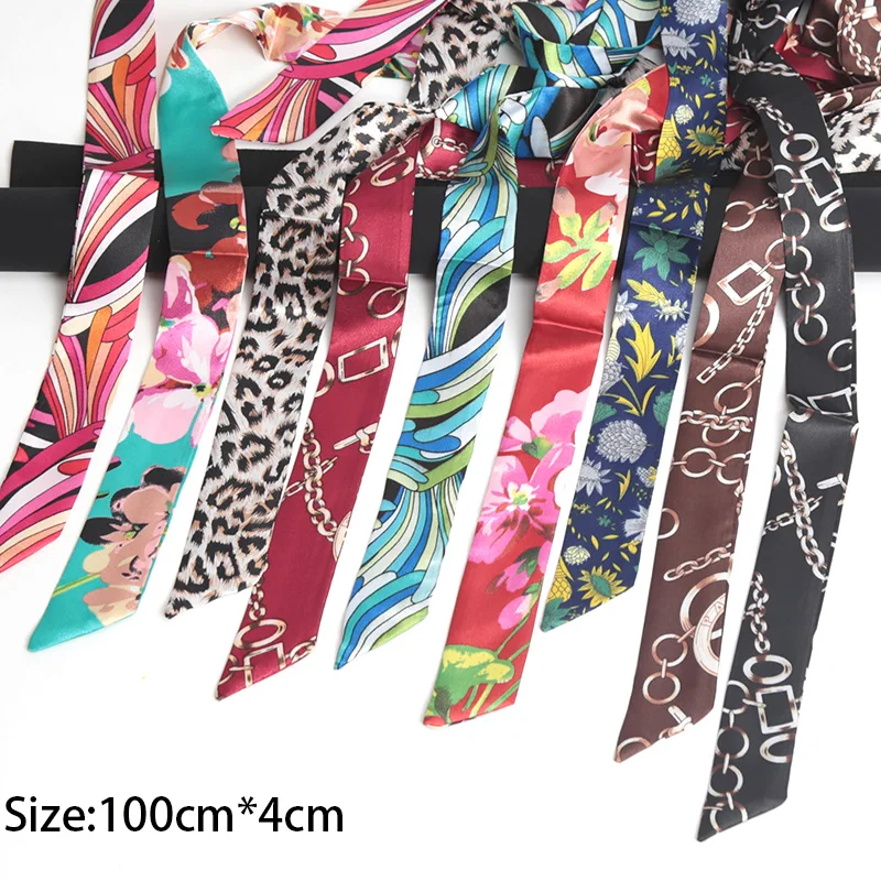 16 Colors Print Flower Small Scarf for Women Narrow Ribbon Headband Female Neckerchief Handle bag Band Hair Tie Accessories
16 Colors Print Flower Small Scarf for Women Narrow Ribbon Headband Female Neckerchief Handle bag Band Hair Tie Accessories
