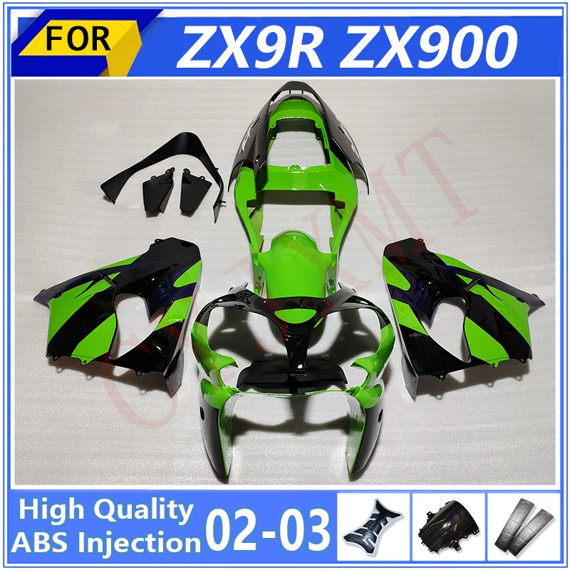 Motorcycle Bodywork Fairing Kit for Kawasaki ZX9R ZX900 2002 2003 Customize Fairings fit ZX 9R 900 02 03 Bodyframe Plastic Guard
Motorcycle Bodywork Fairing Kit for Kawasaki ZX9R ZX900 2002 2003 Customize Fairings fit ZX 9R 900 02 03 Bodyframe Plastic Guard