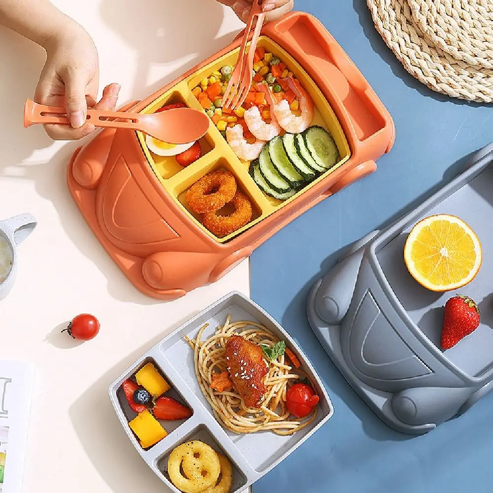 Creative Car Shaped Dinner Plate Cartoon Detachable Children's Tableware Set Compartment Drop Resistant Kid's Lunch Plate Gift
Creative Car Shaped Dinner Plate Cartoon Detachable Children's Tableware Set Compartment Drop Resistant Kid's Lunch Plate Gift