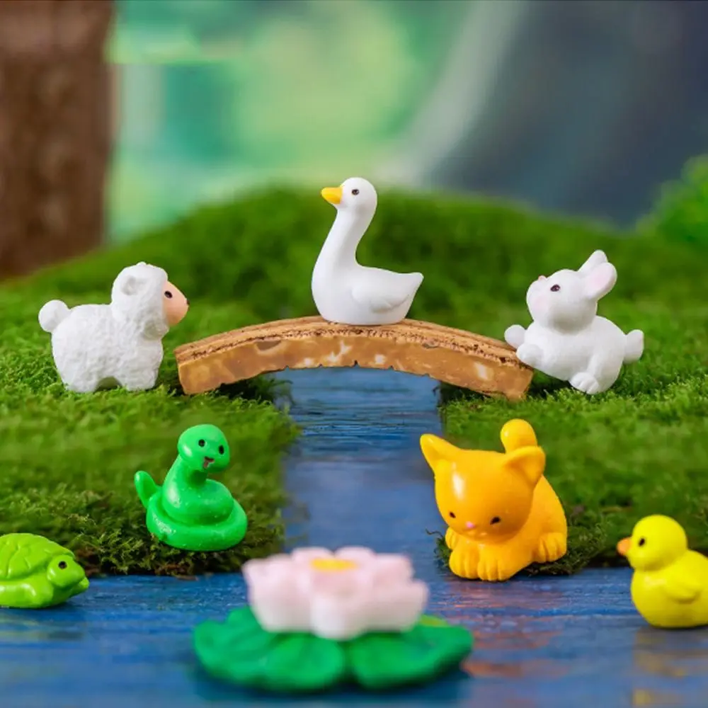Cat Duck Sheep Squirrel Frog Turtle Animals Micro Landscape Ornaments Realistic Handmade Zodiac Animals Miniatures Resin Crafts
Cat Duck Sheep Squirrel Frog Turtle Animals Micro Landscape Ornaments Realistic Handmade Zodiac Animals Miniatures Resin Crafts