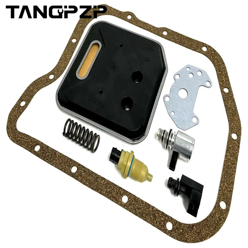 42RE 6Pcs For Dodge Transmission Solenoid Valve A518 618 46re 47re Governor Pressure Sensor Solenoid Valve Filter Kit 2000-up
42RE 6Pcs For Dodge Transmission Solenoid Valve A518 618 46re 47re Governor Pressure Sensor Solenoid Valve Filter Kit 2000-up