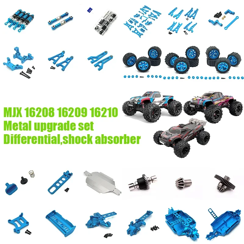 MJX Hyper Go 16208 16209 16210 H16 RC Car Metal Steering Cup Upper Lower Swing Arm Set Shock Tower Bracket Upgrade Parts
MJX Hyper Go 16208 16209 16210 H16 RC Car Metal Steering Cup Upper Lower Swing Arm Set Shock Tower Bracket Upgrade Parts