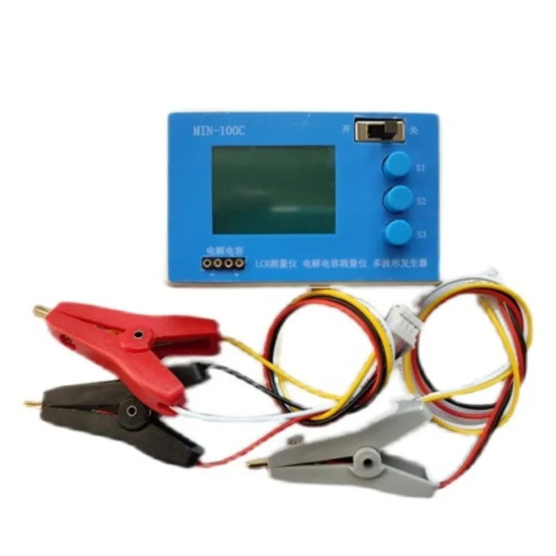 Multifunctional LCR ESR Meter Digital Bridge Tester & Signal Generator
Multifunctional LCR ESR Meter Digital Bridge Tester & Signal Generator