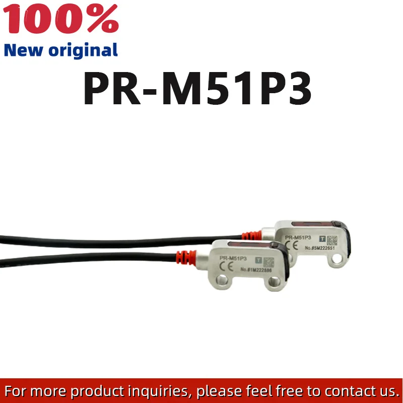 New original PR-M51P3 ultra-thin PNP output photoelectric switch sensor More products welcome to consult
New original PR-M51P3 ultra-thin PNP output photoelectric switch sensor More products welcome to consult