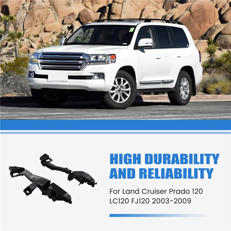 Car Body Parts Front Bumper Bracket 52116-60130 52116-60070 For Toyota Land Cruiser Prado LC120 FJ120 2003-2009
Car Body Parts Front Bumper Bracket 52116-60130 52116-60070 For Toyota Land Cruiser Prado LC120 FJ120 2003-2009