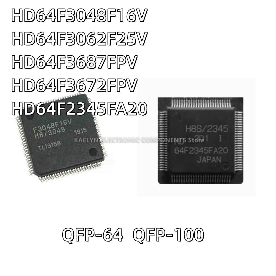 1 шт./лот HD64F3048F16V 64F3048F16V HD64F3062F25V F3062F25V HD64F3687FPV DF3687FPV H8/3687 HD64F3672FPV 64F3672FPV HD64F2345FA20
1 шт./лот HD64F3048F16V 64F3048F16V HD64F3062F25V F3062F25V HD64F3687FPV DF3687FPV H8/3687 HD64F3672FPV 64F3672FPV HD64F2345FA20