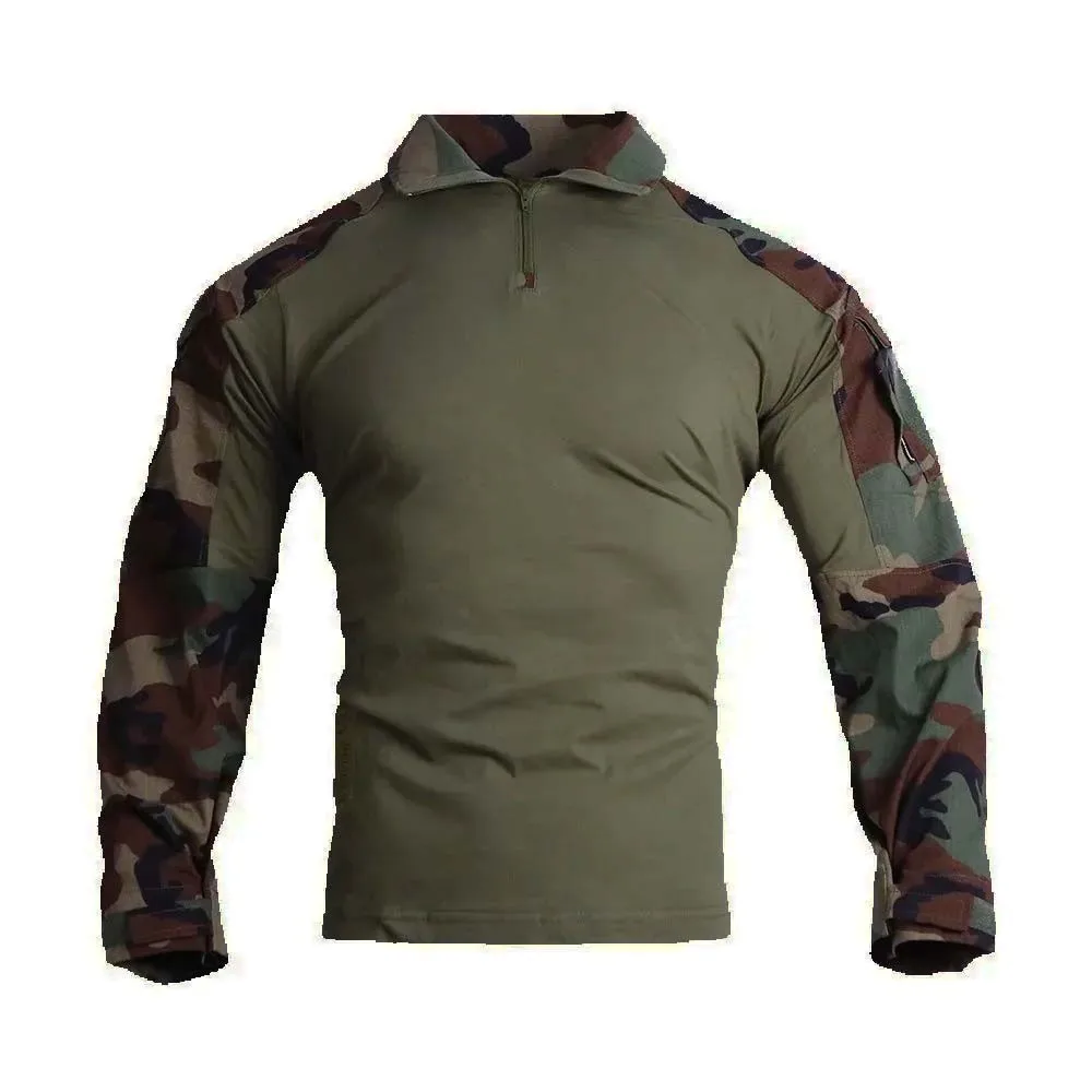 AU Tactical Combat Shirts Mens Gen3 Tops Camoflage T-Shirt Long Sleeve Hunting Clohes Outdoor Hiking Shirt Training Airsoft
AU Tactical Combat Shirts Mens Gen3 Tops Camoflage T-Shirt Long Sleeve Hunting Clohes Outdoor Hiking Shirt Training Airsoft