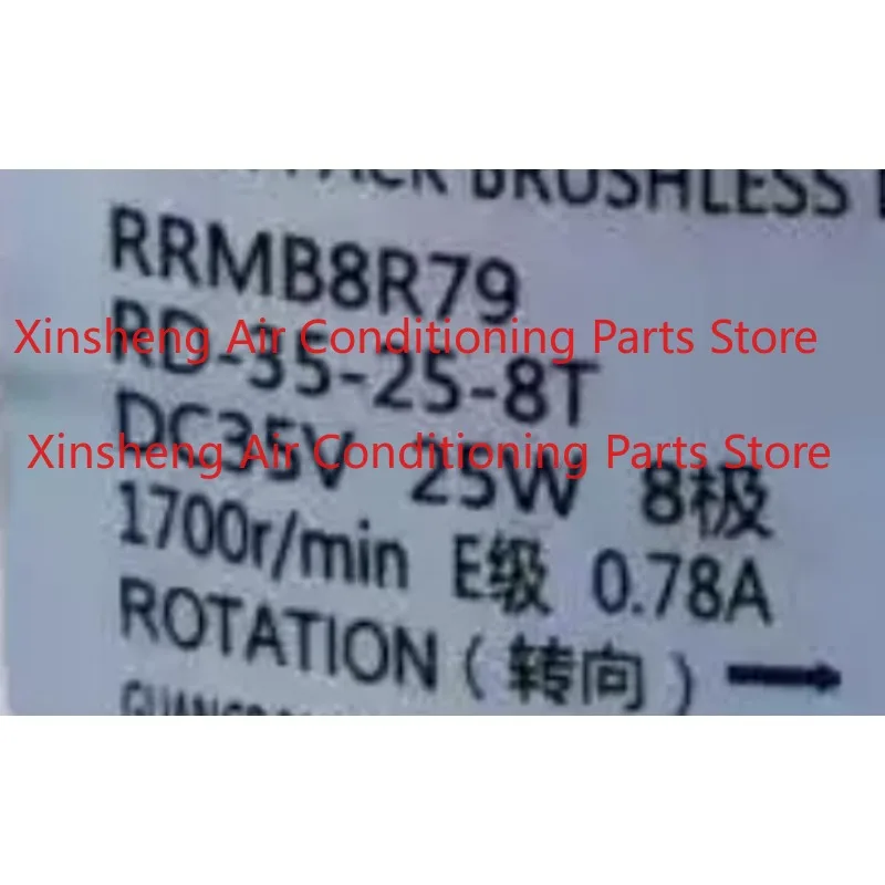 Suitable for Hitachi Air Conditioning 35V DC Motor RRMB00996 Motor RD - 35-25-8 R/T
Suitable for Hitachi Air Conditioning 35V DC Motor RRMB00996 Motor RD - 35-25-8 R/T