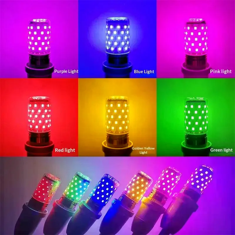 1Pcs High Brightness Energy Saving Color E27 LED Corn Lights No Flicker Replace LED Atmosphere Light Bulbs For Living Room
1Pcs High Brightness Energy Saving Color E27 LED Corn Lights No Flicker Replace LED Atmosphere Light Bulbs For Living Room
