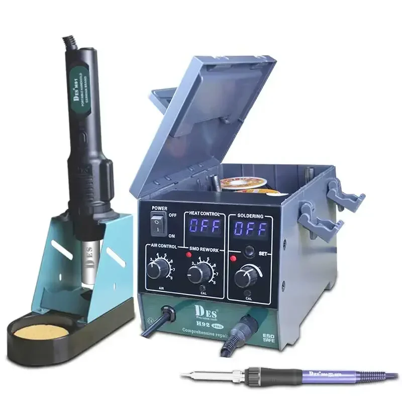H92/H92B-TE/H92B-TF Digital 2In1 Welding Separating Machine Hot Air Gun Desoldering Station Des H92 Internal Soldering Iron
H92/H92B-TE/H92B-TF Digital 2In1 Welding Separating Machine Hot Air Gun Desoldering Station Des H92 Internal Soldering Iron