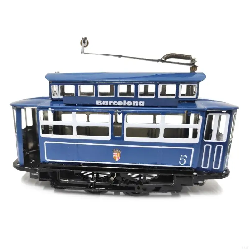 581F Classical Tinplate Tram Model Figurine for Home Desk and Night Club Decoration
581F Classical Tinplate Tram Model Figurine for Home Desk and Night Club Decoration