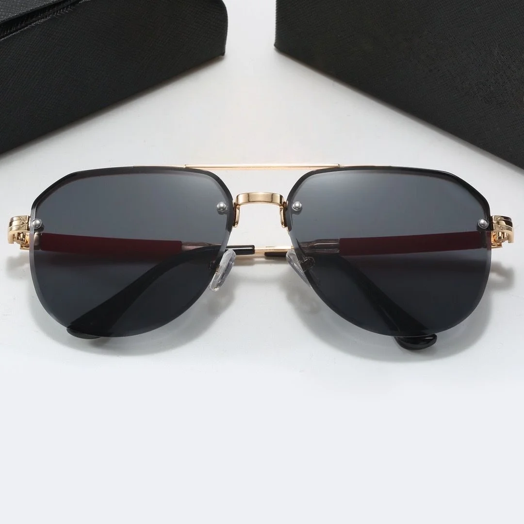 Summer Hot Selling New Men's Sunglasses Retro Half-Rim Aviator Style Suitable for Driving and Travel Sun Protection Sunglasses
Summer Hot Selling New Men's Sunglasses Retro Half-Rim Aviator Style Suitable for Driving and Travel Sun Protection Sunglasses