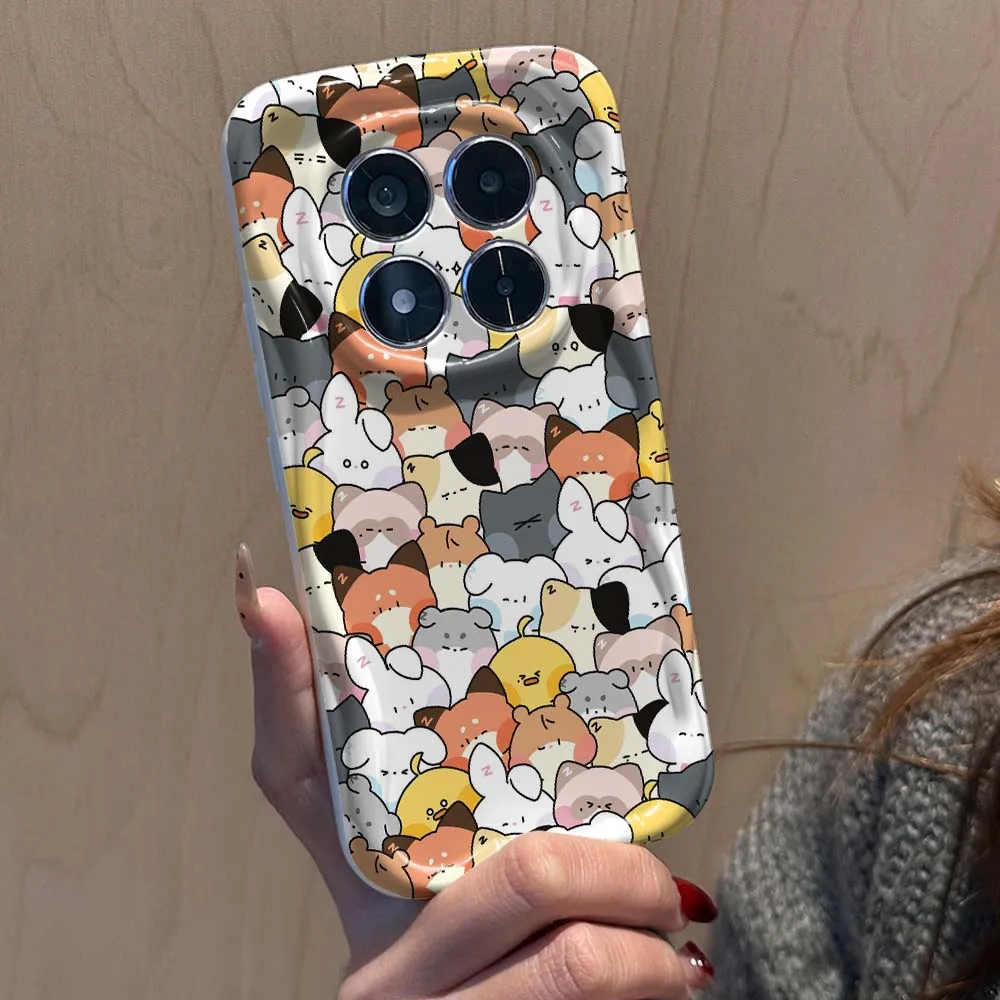 Cartoon Cute Cat Dog Pattern Phone Case For Xiaomi Redmi K50i K70 K50 K40S K40 K30 A4 A3x A2 14C 13C Pro 5G Wave Oil White Soft
Cartoon Cute Cat Dog Pattern Phone Case For Xiaomi Redmi K50i K70 K50 K40S K40 K30 A4 A3x A2 14C 13C Pro 5G Wave Oil White Soft