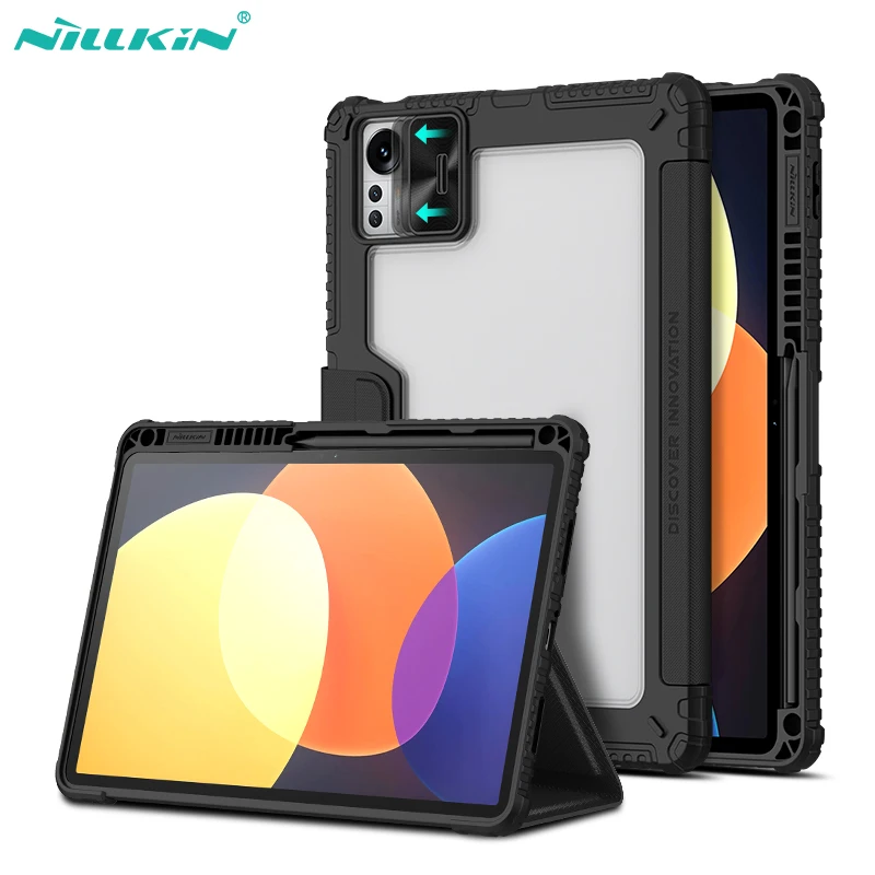 NILLKIN For Xiaomi Pad 5 Pro Case Magnetic Cover For Xiaomi Pad 5 Camera Protection Cover With Pencil Slot For Xiaomi Pad 6
NILLKIN For Xiaomi Pad 5 Pro Case Magnetic Cover For Xiaomi Pad 5 Camera Protection Cover With Pencil Slot For Xiaomi Pad 6