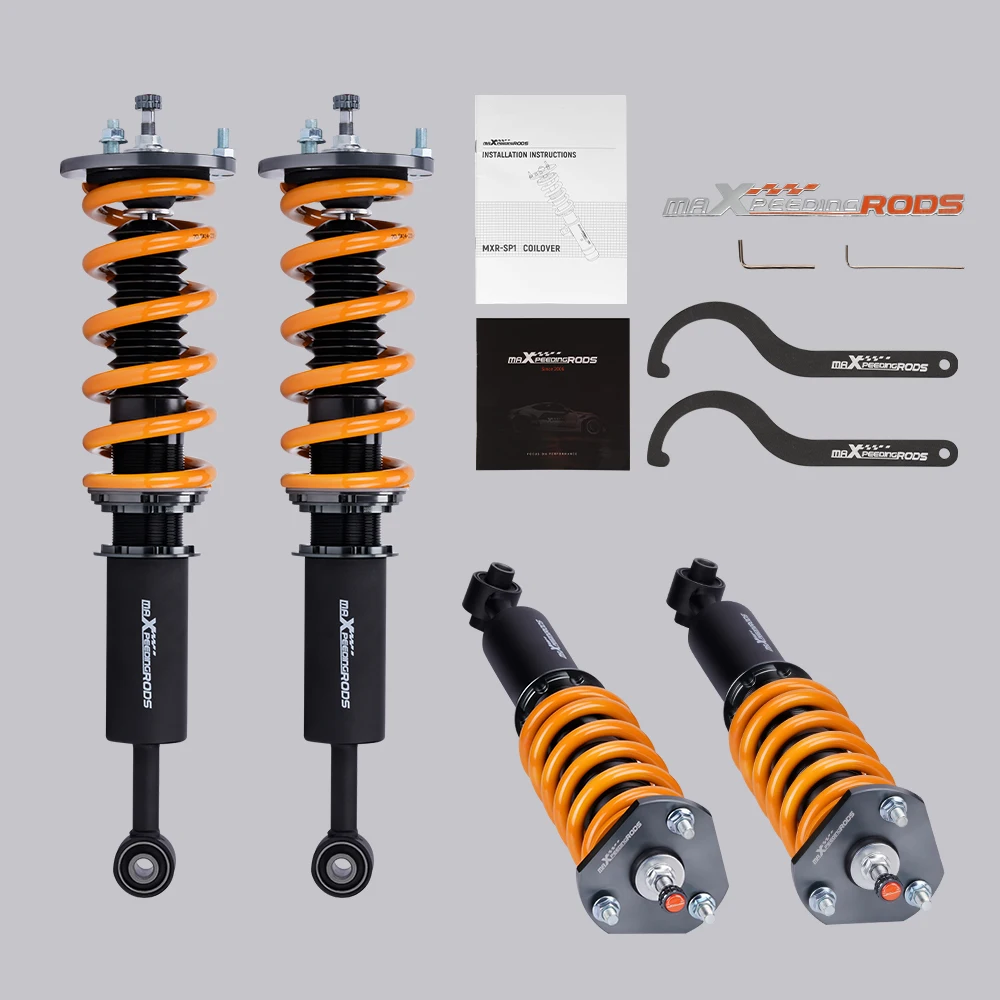 Adjustable Suspension Coilovers Kit for Lexus IS F RWD 2008-2014 Shock Struts Struts Shock Suspension Kit
Adjustable Suspension Coilovers Kit for Lexus IS F RWD 2008-2014 Shock Struts Struts Shock Suspension Kit