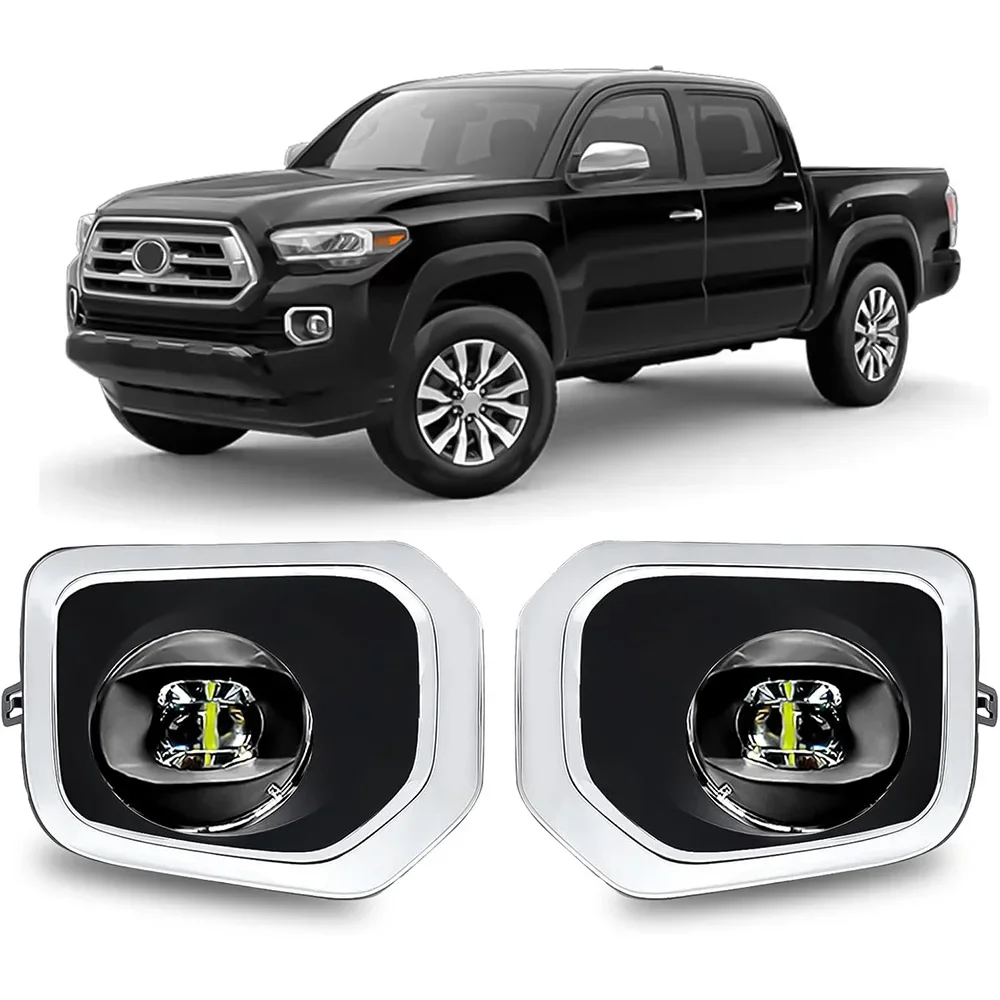 LED Fog Lights For Toyota Tacoma 2016-2023 (Fits SR,SR5 Model Only) Front Bumper Driving Fog Lamp With Wiring Harness & Switch
LED Fog Lights For Toyota Tacoma 2016-2023 (Fits SR,SR5 Model Only) Front Bumper Driving Fog Lamp With Wiring Harness & Switch