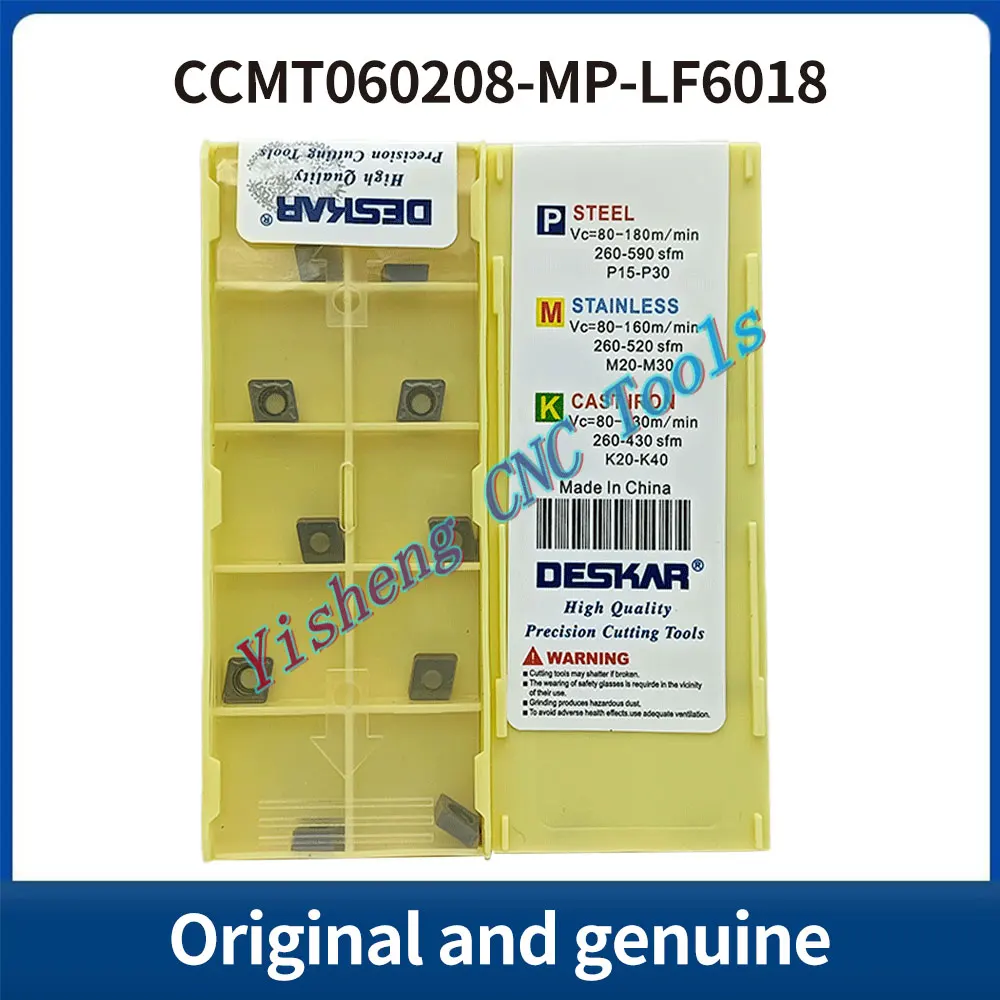 DESKAR 100% оригинал CCMT060204-MP CCMT060208-MP CCMT09T304-MP CCMT09T308-MP LF6018 LF6018S режущий инструмент с ЧПУ
DESKAR 100% оригинал CCMT060204-MP CCMT060208-MP CCMT09T304-MP CCMT09T308-MP LF6018 LF6018S режущий инструмент с ЧПУ