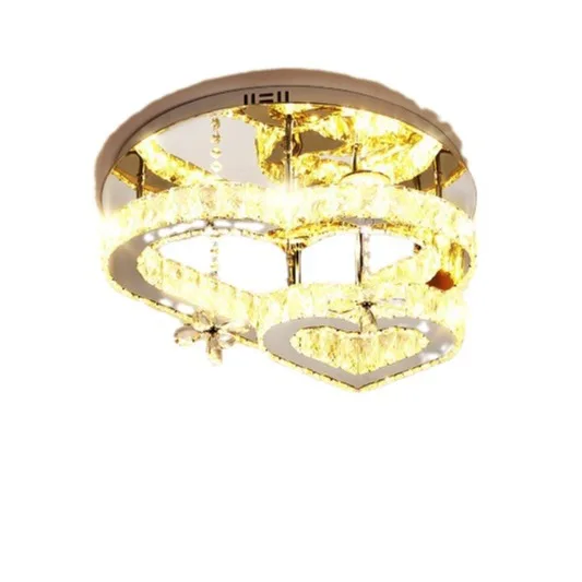 Master bedroom light LED year, modern light luxury and simple, warm and romantic living room, crystal stainless steel lamps
Master bedroom light LED year, modern light luxury and simple, warm and romantic living room, crystal stainless steel lamps