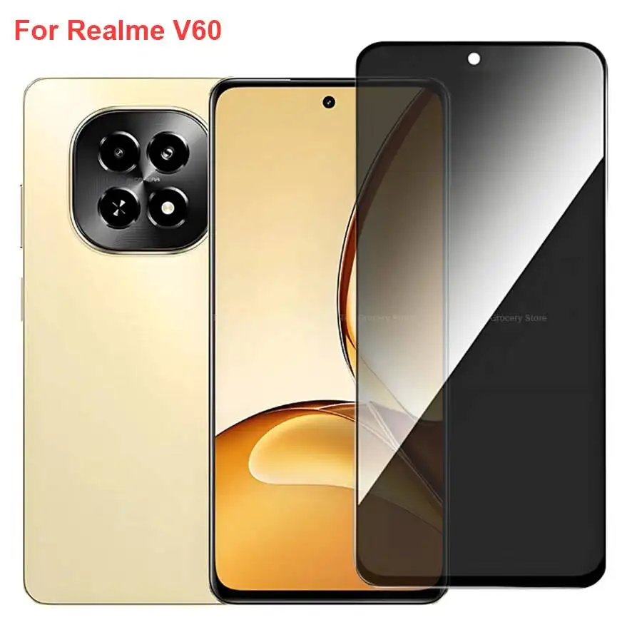 Realme V60 RMX3995 Anti Spy Privacy Tempered Glass Protector Compatible For Realmev60 Full Cover Screen Phone Film
Realme V60 RMX3995 Anti Spy Privacy Tempered Glass Protector Compatible For Realmev60 Full Cover Screen Phone Film