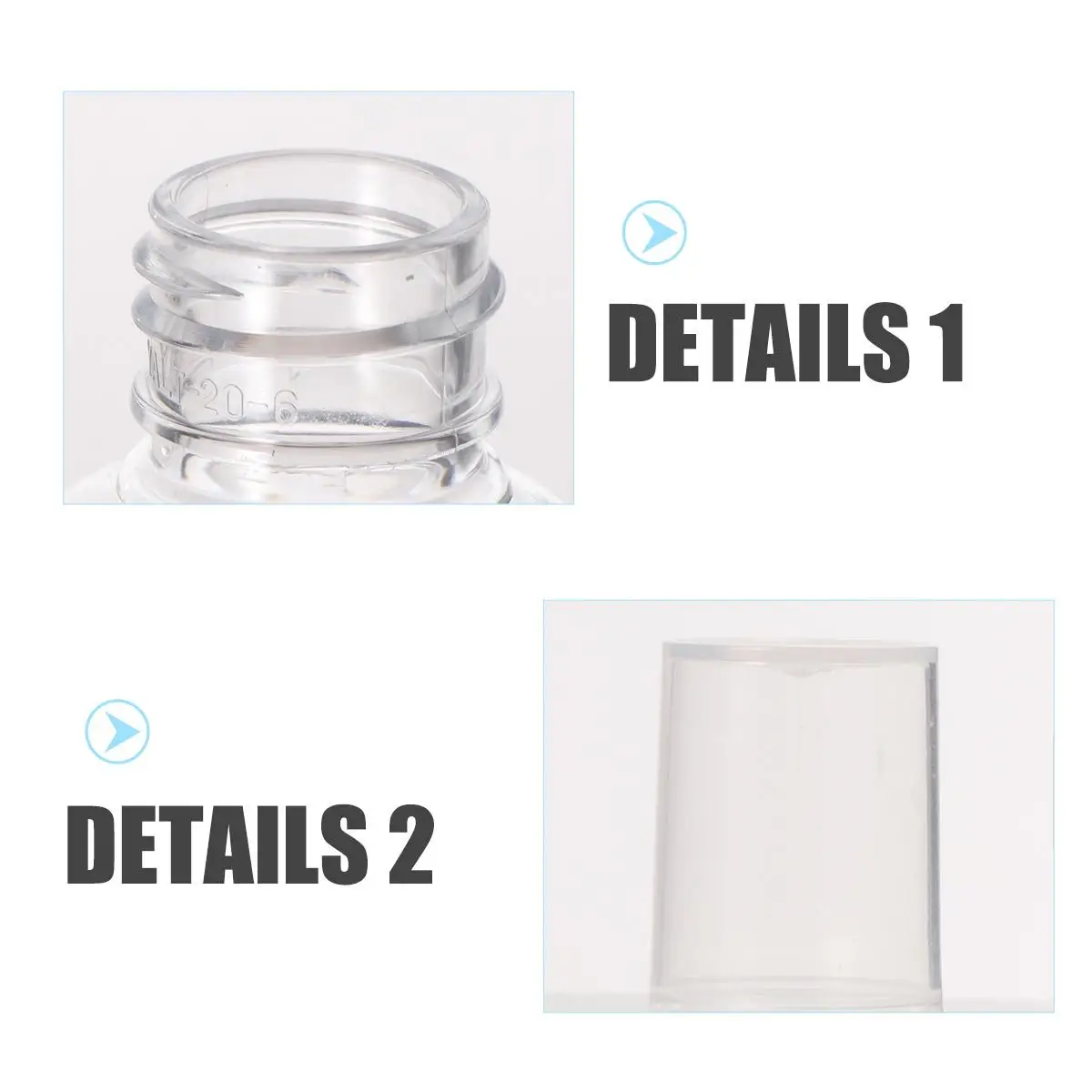 4 Pcs Travel Spray Bottles Fine Atomizer Portable Leak Proof Plastic Set with Funnel for Hair Makeup Business Trip Family
4 Pcs Travel Spray Bottles Fine Atomizer Portable Leak Proof Plastic Set with Funnel for Hair Makeup Business Trip Family